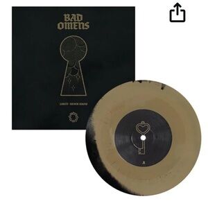 BAD OMENS 7” LIMITS + NEVER KNOW GOLD & BLACK VINYL